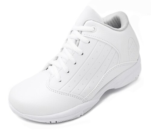 Tenis Bota Niño Arco Ortopédico Deportivo Escolar Blancos Cómodos 587-BG.