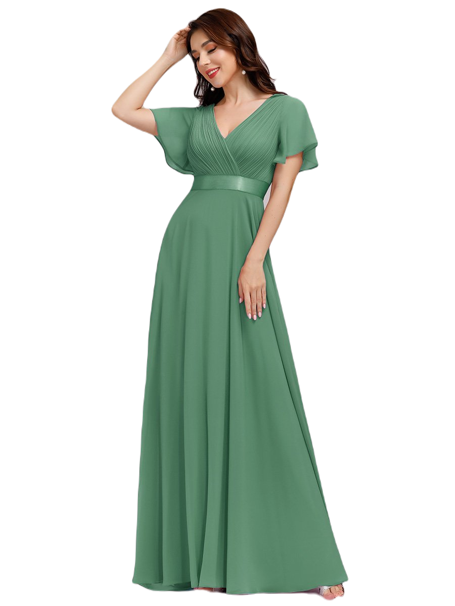 Vestidos verde jade para orders damas