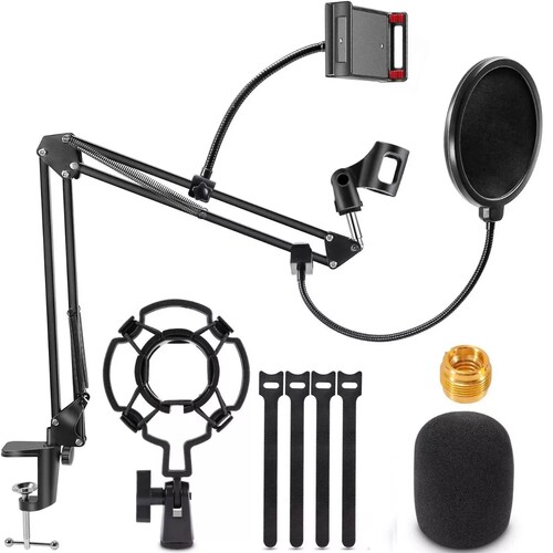 Soporte De Brazo Para Micrófono Con Brazo Ajustable