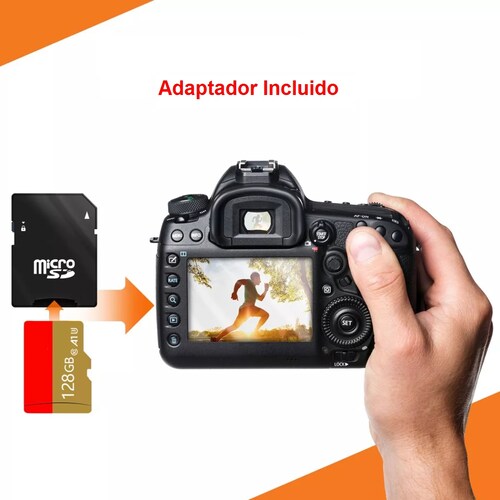 Tarjeta De Memoria 128gb  Con Adaptador Sd 128gb