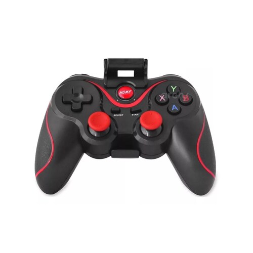 Control Gamepad Mando Bluetooth Android Pc Con Soporte