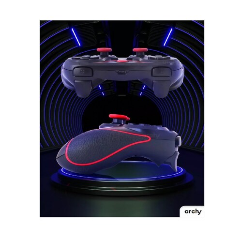 Control Gamepad Mando Bluetooth Android Pc Con Soporte