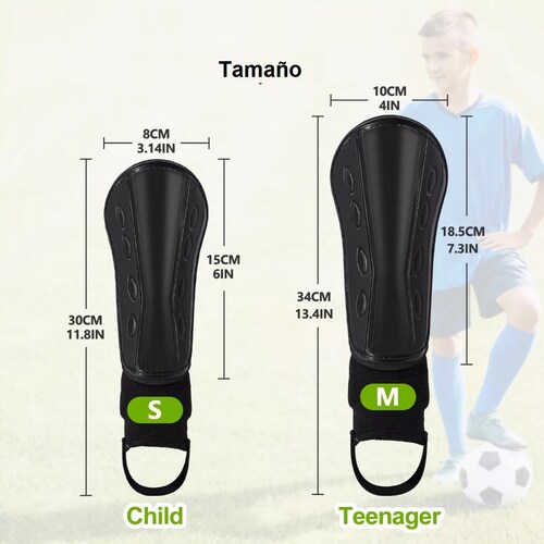 Espinilleras De Fútbol Para Niños Y Adolescentes S