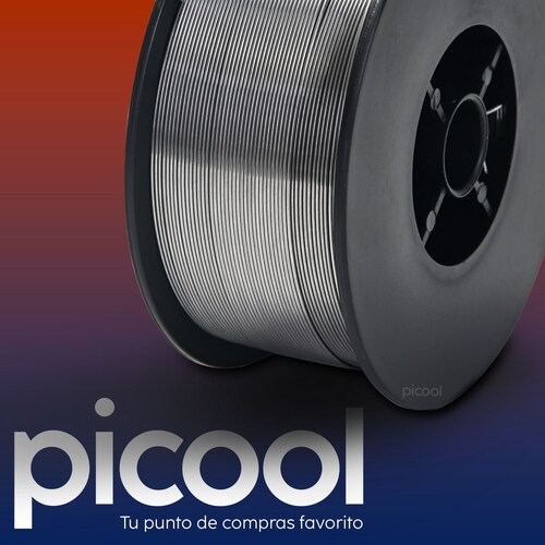 Rollo De Microalambre Picool Flux Core De Soldadura De 1 Kg .8 Mm Sin Gas