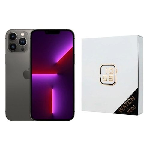 iPhone 13 Pro 128GB Gris Reacondicionado Grado A + Reloj Genérico