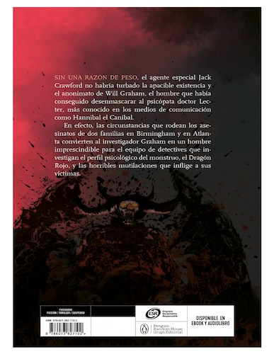 Libro El dragón rojo Autor Thomas Harris Editorial De Bolsillo