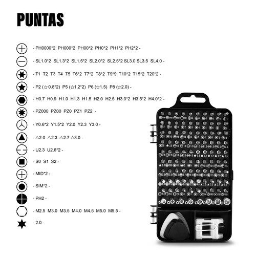Juego de Destornilladores