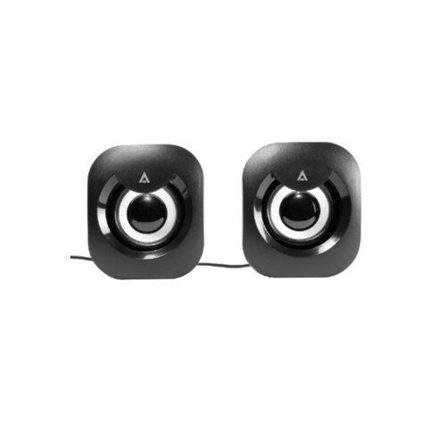 Acteck Bocinas Esence Basic Alámbrico 6W RMS 3.5mm Negro