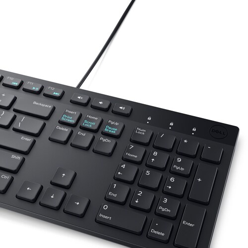 Kit de Teclado y Mouse Dell KM300C, Alámbrico, USB, Negro (Español)