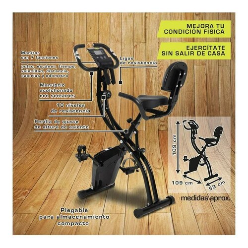 Bicicleta recumbente reclinada
