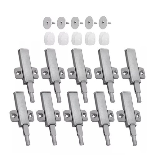 Herrajes De Cajones Push Open Para Puerta Gabinete 10 Piezas