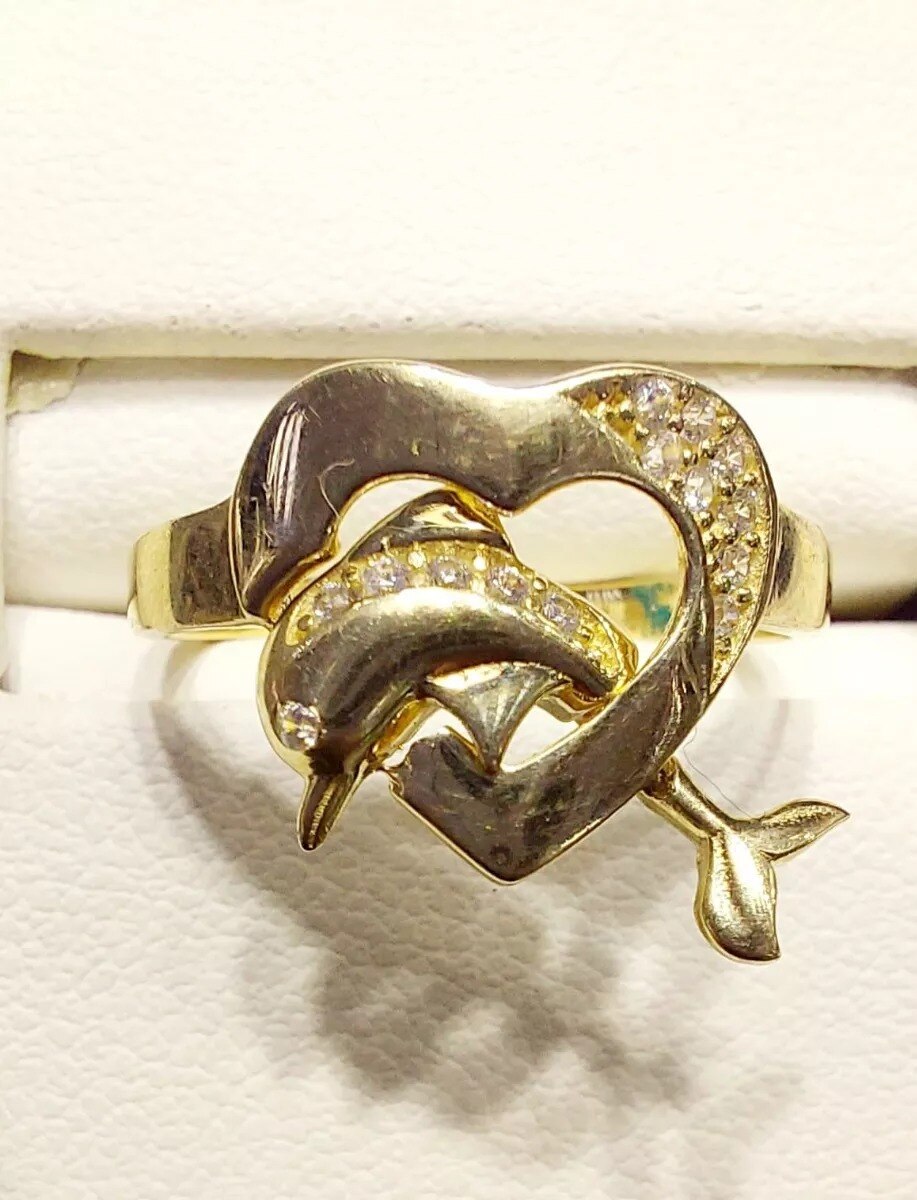 Anillo de delfin oro hot sale