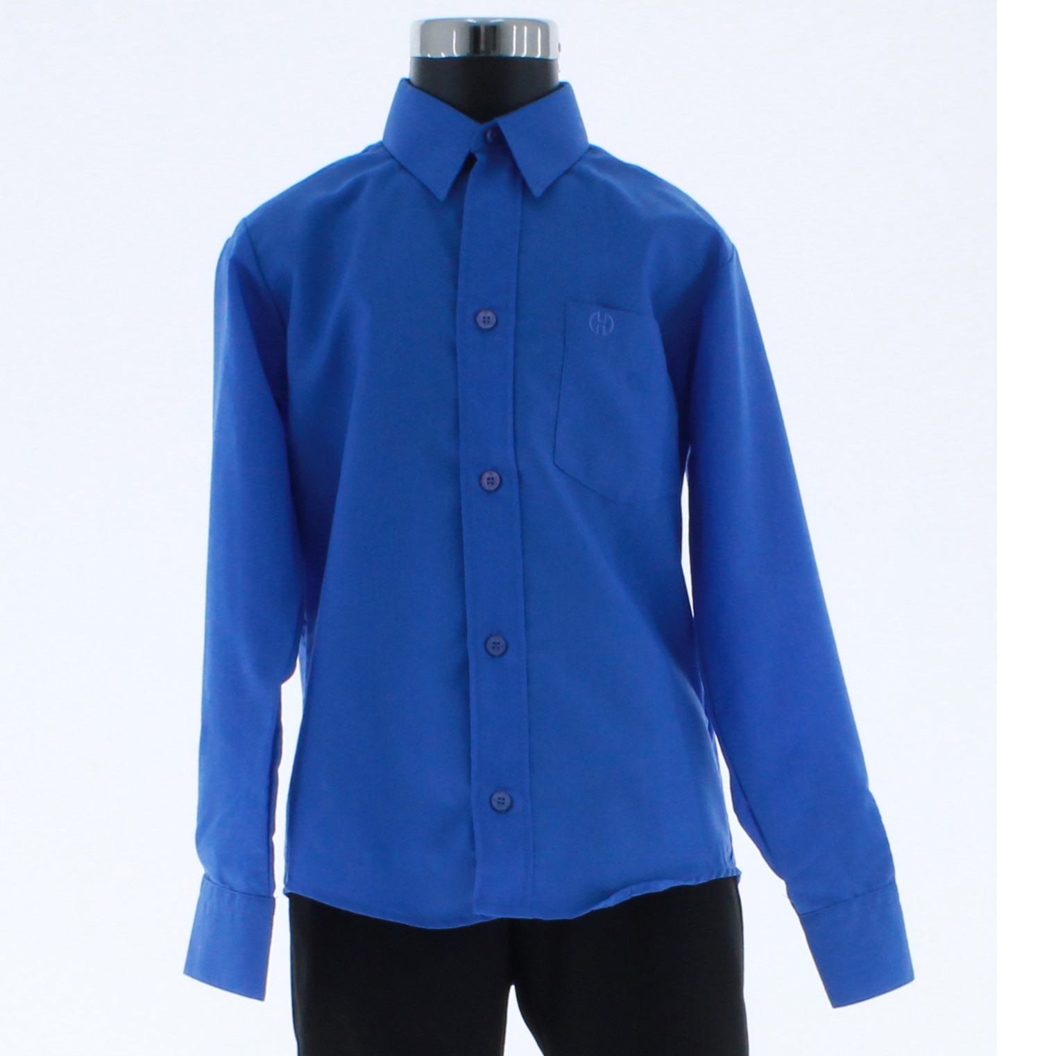 Camisas de vestir discount color azul rey