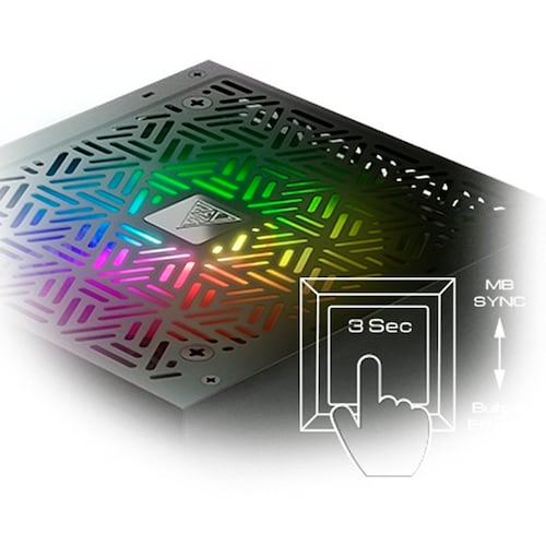 Fuente de Poder Gamdias KRATOS M1 750B 80 PLUS Bronze ATX 750W