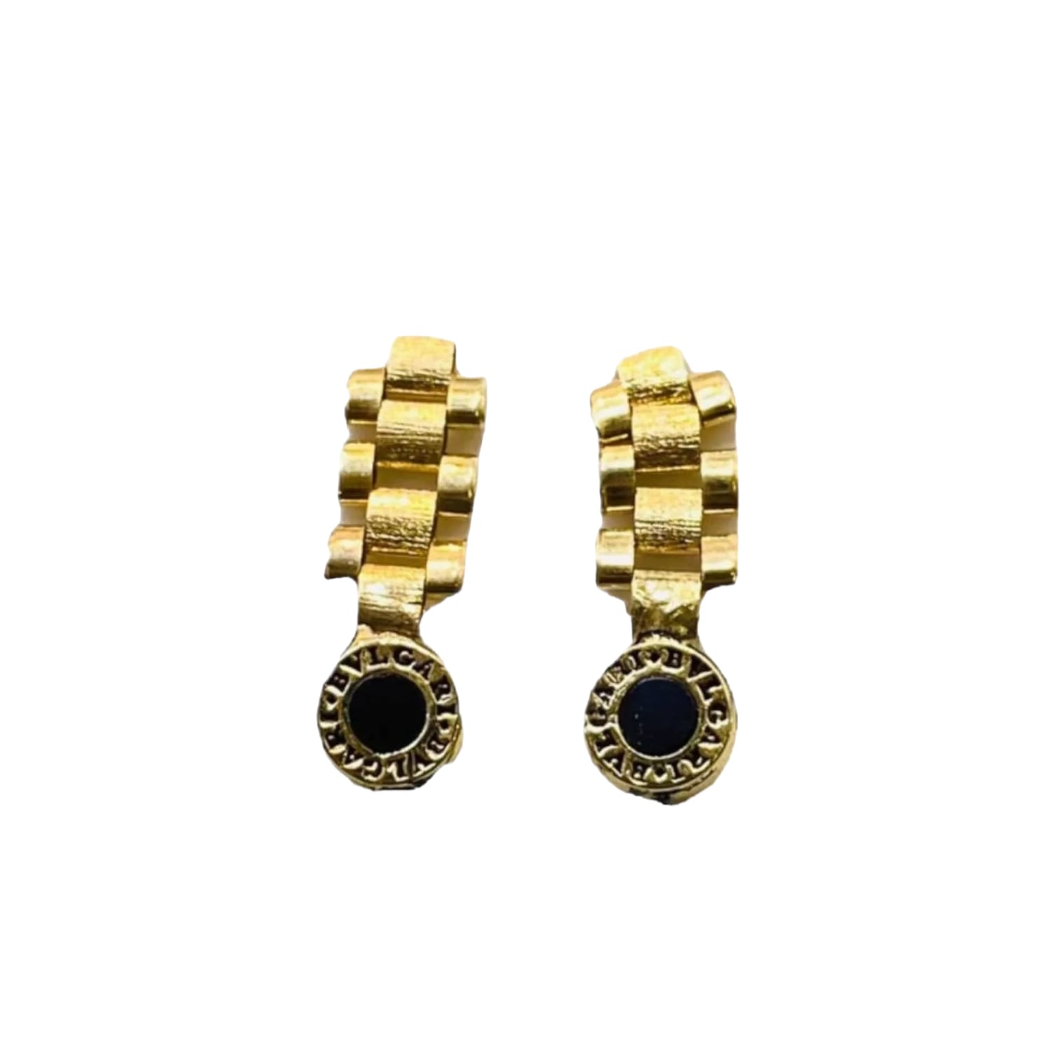 Aretes Tejido Rolex Oro 14 K Obsequio