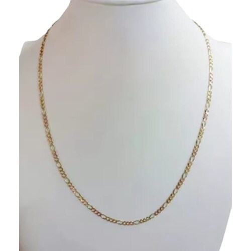 Cadena Cartier 2 Oros 14K. + Obsequio.