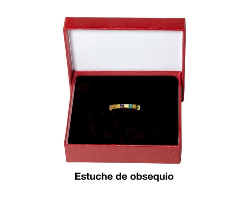 Anillo de la suerte Oro 10K : : Ropa, Zapatos y