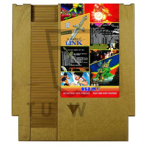 Colección De Juegos Clásicos Nes 852 En 1 Juegos Físicos.