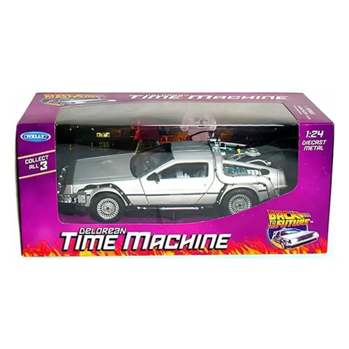 Welly 1:24 Delorean Volver Al Futuro I.