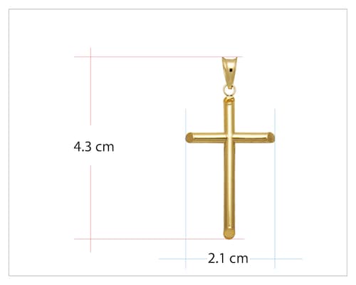 Dije Oro 10k Horoz Cruz S775.