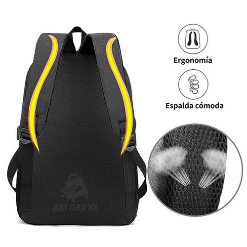 Juego Set 3 Mochilas Escolar y Viaje Con Puerto USB .