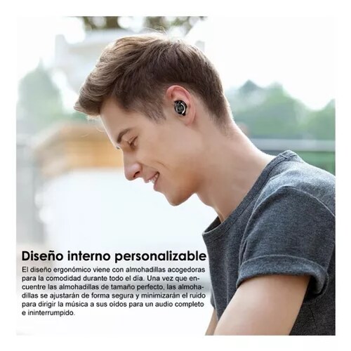 Audífonos in-ear gamer inalámbricos XG-8 negro