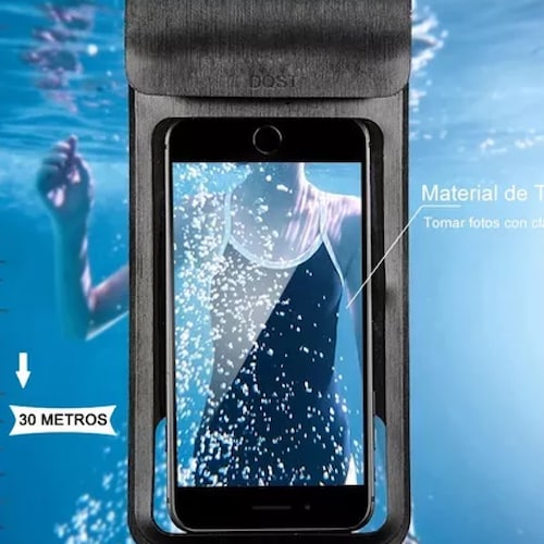 2pz Bolsa Protectora Impermeable Para Teléfono Móvil.