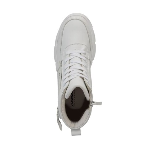 Botines tipo Hiker Prokennex color blanco de mujer, mod. 1090080