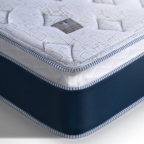 Colchon Ambar Spring Air - Individual - Box Gratis.