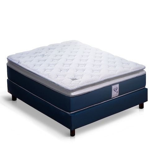 Colchon Ambar Spring Air - Individual - Box Gratis.