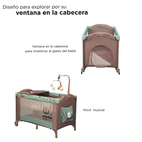 Corral Cuna Dreams Beige - D'bebé : Productos para bebé