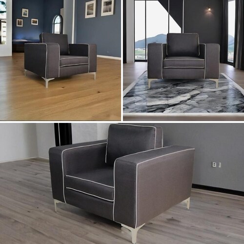 Sillón Moderno Sala negro