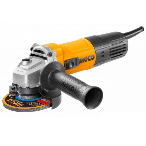 INGCO Esmeriladora Angular 4-1/2" (115mm) 750W 120V Amoladora angular 4-1/2" 12000 rpm Uso Profesional UAG75028