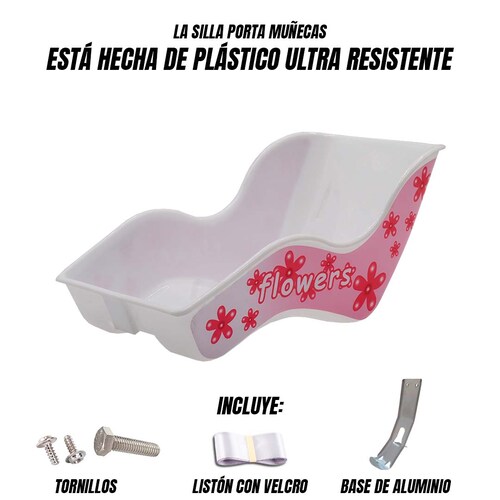 Silla Porta Muñecas Bicicleta Trasera Asiento Para Muñecas