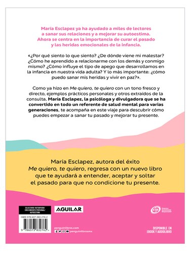 Libro  Tu Eres Tu Lugar Seguro Autor María Esclapez Editorial  Aguilar 