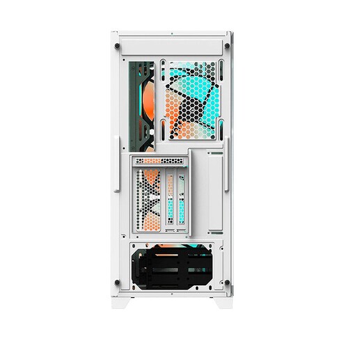 Gabinete Gigabyte C301 GLASS con Ventana Midi-Tower ATX USB 3.0 sin Fuente ARGB Blanco.