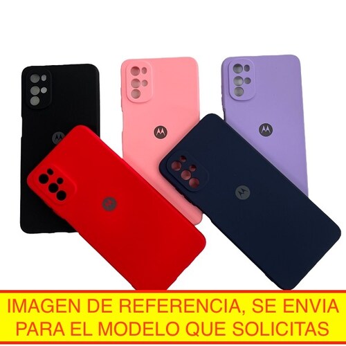 Case Motorola E20 Menta Logo Silicon Case 2.5Mm Funda Protector