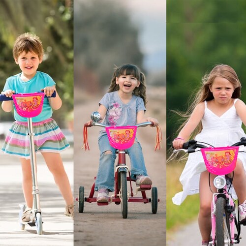 Canasta Canastilla Bicicleta Niña Plástica Rodado 12