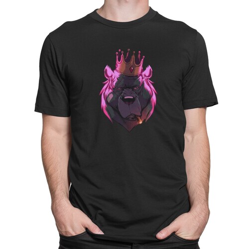 Playera Caballero, Niño y Dama Oso con Corona Cool