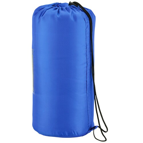 Bolsa de Dormir Resistente a temperaturas Bajas, Sacos de Dormir para Adulto Bolsa de Dormir para Camping Senderismo mochilero Color Azul 220 x 80 x 50 cm