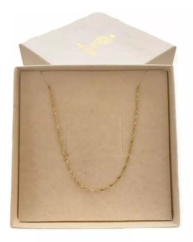 Collana Religiosa Bimbo Divino 18kt Gold Filled - 48x22mm, 18'' - Nuova