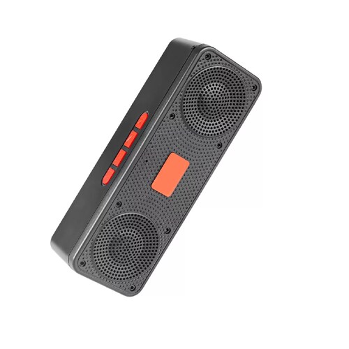 Bocinas Sonido Bluetooth 5.0 Subwoofer Altavoces Portátiles Rojo