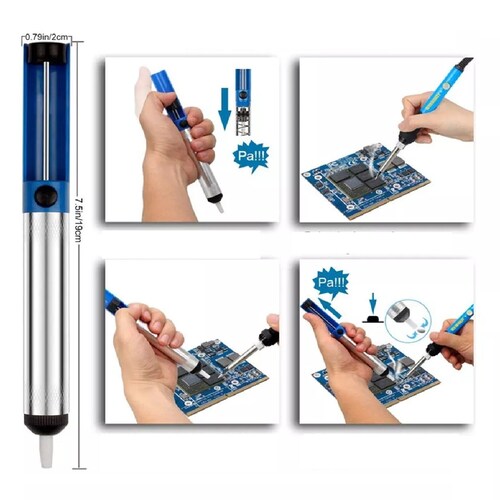 Kit De Soldador Portátil Cerámica Temperatura Ajustable 60w