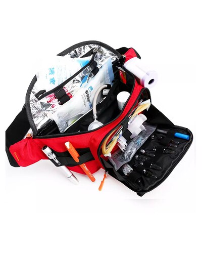Mochila Cangurera Botiquin de Primeros Auxilios Paramédico
