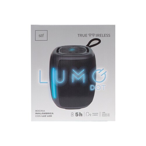 Bocina Inalámbrica Portátil Lumo Dot 2.5"