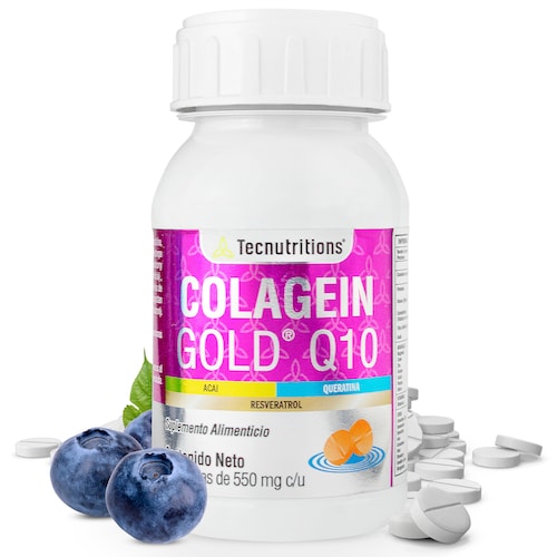 Suplemento Colágeno Hidrolizado, Resveratrol Y Q10 Tecnutritions®
