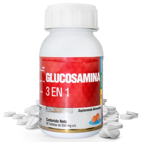 Suplemento Para Articulaciones Tecnutritions Glucosamina Condroitina
