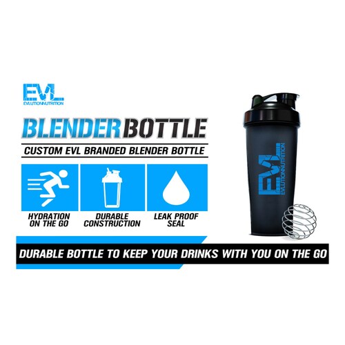 Vaso Mezclador Shaker EVL Blender Bottle 700 ml.