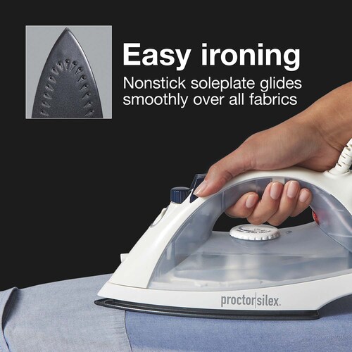 Plancha de Vapor Proctor Silex 17150PS Antiadherente Gris.