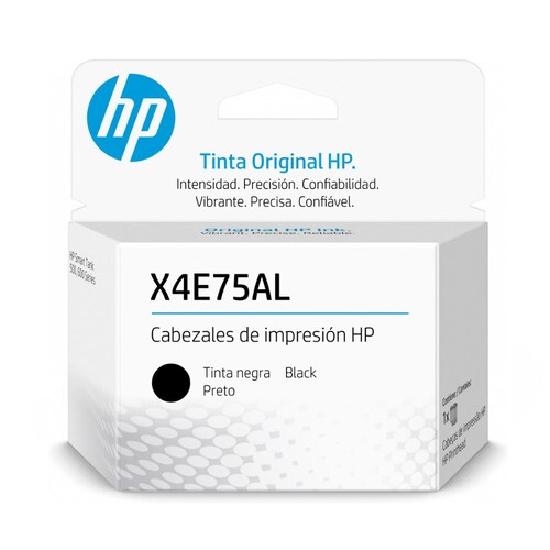 Cabezal HP X4E75AL, Negro  